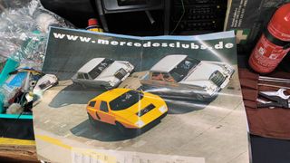 Póster Antigo Mercedes-Benz