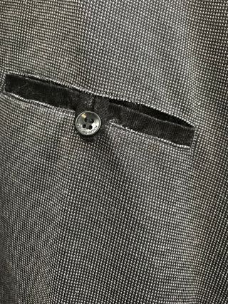 Camisa hombre cuello pana gris