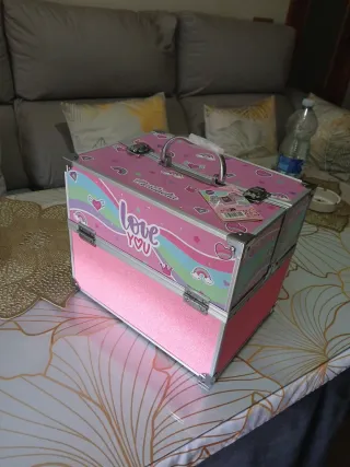Maletín maquillaje infantil Love You de martinelia