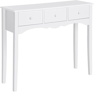 Tavolo Consolle Moderno con 3 Cassetti, Consolle d