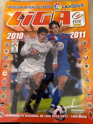 Álbum Liga BBVA 2010-2011 Colecciones Este Panini