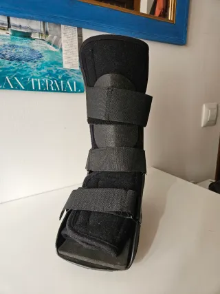 Bota Walker Ortopédica Negra TS