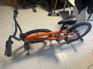 Bicicleta Monty Naranja sin arañados usada poco