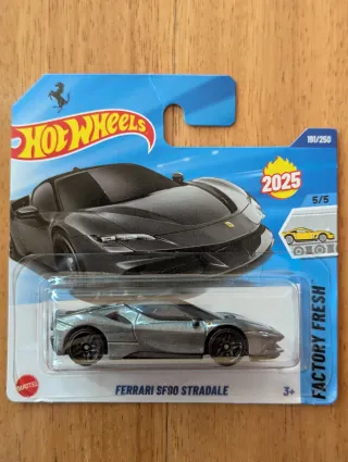 Hot Wheels Ferrari SF90 Stradale Gris