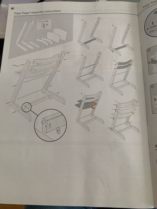 Silla Stokke Trona Bebé Madera