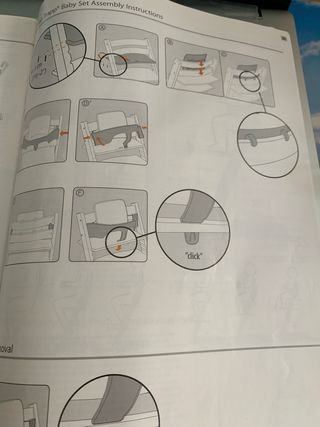 Silla Stokke Trona Bebé Madera