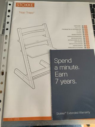 Silla Stokke Trona Bebé Madera