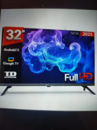 TD Systems 32"Smart TV Android 14 Full HD, PRECINT