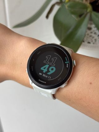 Garmin Forerunner 55 Smartwatch Bianco