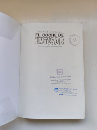 El coche de Intisar 1 (Novela gráfica) (Spanish...
