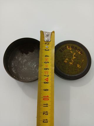 Scatola Latta Eucarbon Compresse Trenka Vienna