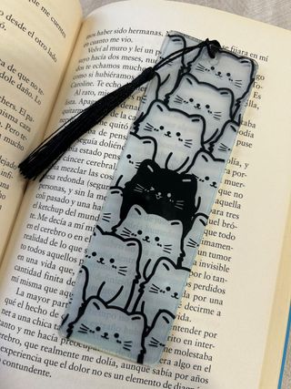 Marcapáginas de gatos
