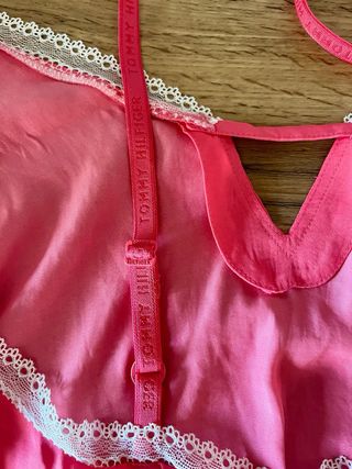 Blusa Tommy Hilfiger rosa talla M