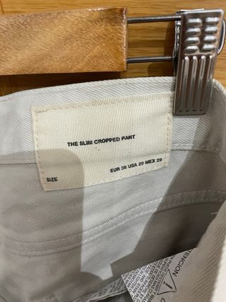 Pantalón Zara Hombre gris talla 36