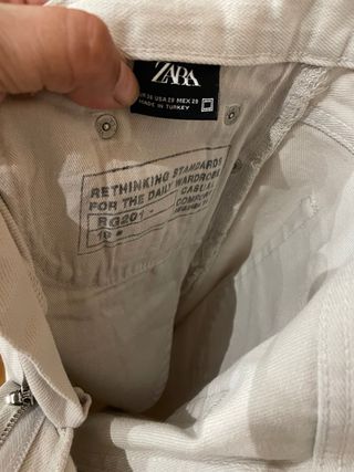 Pantalón Zara Hombre gris talla 36