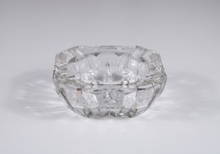 Portacenere cristallo Stresa con scatola anni '70