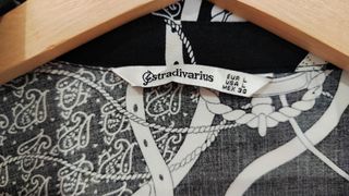 Blusa Stradivarius Talla L Estampado