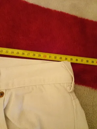 Jeans Levi's Donna W31 L36 Bianchi