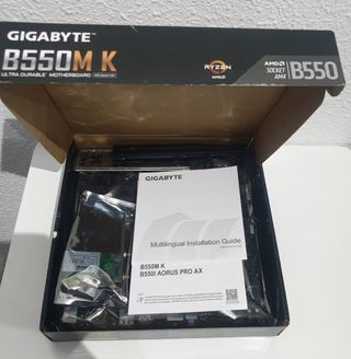 Pack Placa Gigabyte B550M K+Ryzen 5 5600G+Wifi