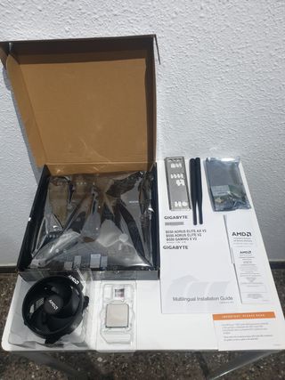 Pack Placa Gigabyte B550M K+Ryzen 5 5600G+Wifi