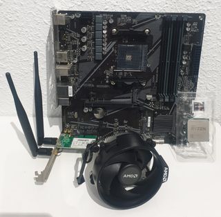 Pack Placa Gigabyte B550M K+Ryzen 5 5600G+Wifi