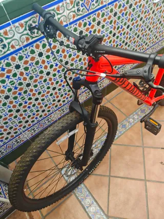 MTB Specialized Rockhopper Roja