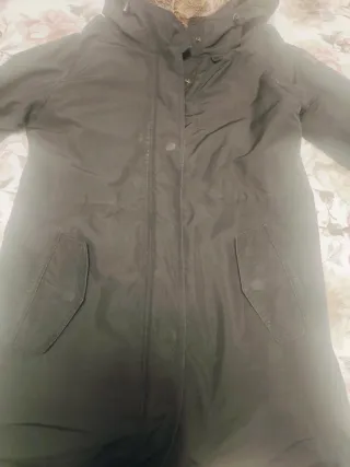 Giacca Refrigue nera con interno marrone