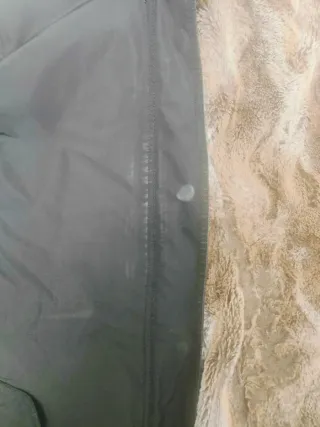 Giacca Refrigue nera con interno marrone