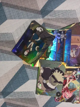 39 Carte Naruto Holo Rare e Super Rare