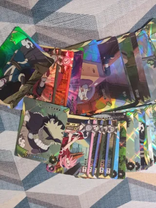 39 Carte Naruto Holo Rare e Super Rare