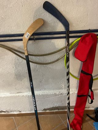 2 Palos Hockey Oxelo y funda