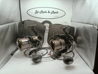 2 Carretes Shimano Bull's Eye XT + Fundas