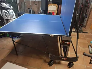 Mesa Ping Pong de interior Azul + Accesorios