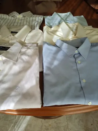 Lote 6 Camisas de Vestir Hombre XL todas de MARCA