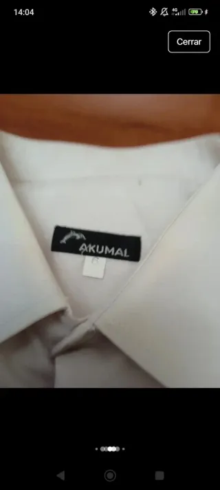 Lote 6 Camisas de Vestir Hombre XL todas de MARCA