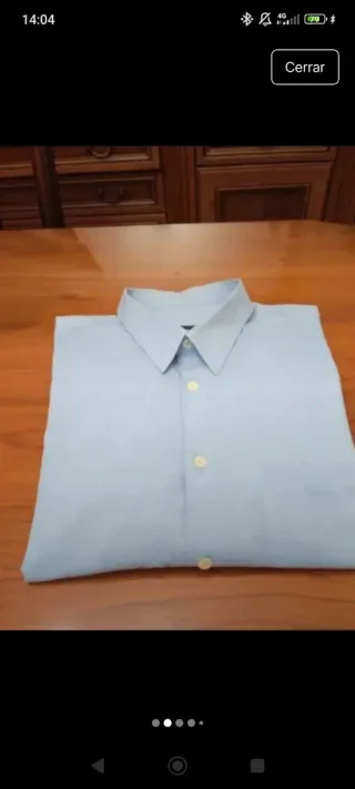 Lote 6 Camisas de Vestir Hombre XL todas de MARCA