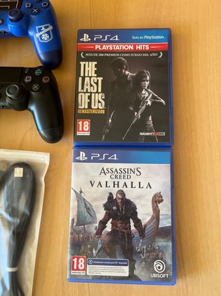 PS4 (PlayStation 4) + 2 controller + 2 giochi