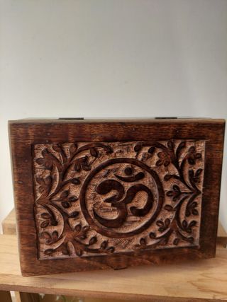 Scatola grande in legno