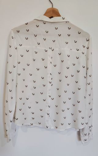 Blusa Bershka Estampado Panda Talla L