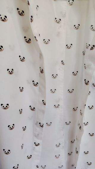 Blusa Bershka Estampado Panda Talla L