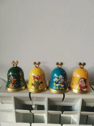 Set 4 Campanelle Disney Natale