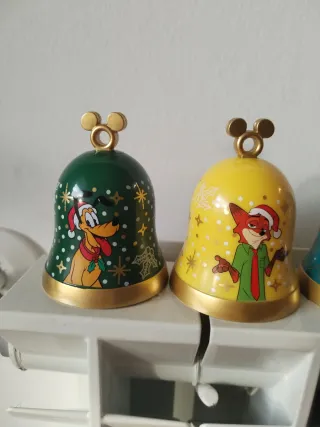 Set 4 Campanelle Disney Natale