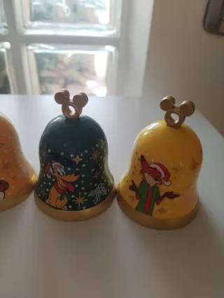 Set 4 Campanelle Disney Natale