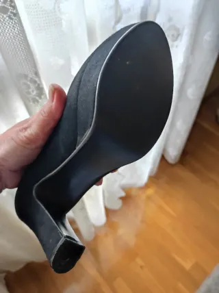 Zapatos de terciopelo negro TOP GIRL sin estrenar