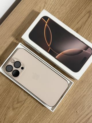 Iphone 16Pro (1 año), 256Gb, protectores y funda.