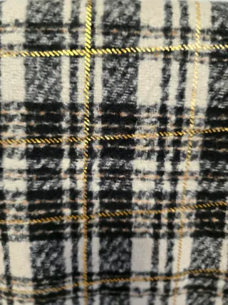 Bufanda cuadros extra larga sin etiqueta