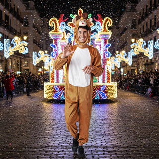 Disfraz Pijama Reno Talla Única S/M