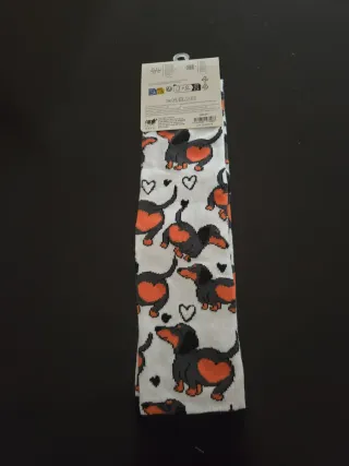 Calcetines ALE-HOP perros salchicha talla 40