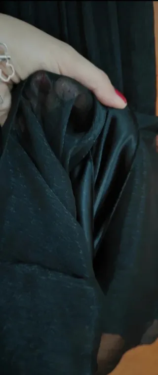 Vestido fiesta negro corto