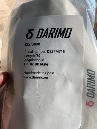 Potencia Darimo IX2 UD Mate 70mm